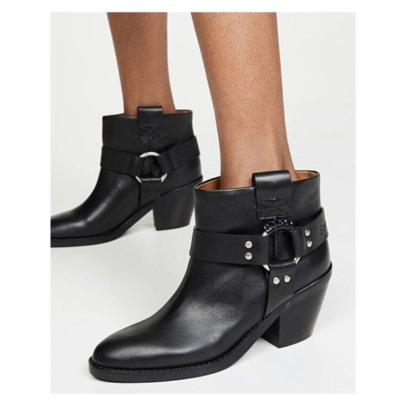 See by Chloe Eddie Ankle Western Boots NWOB 39 - Picture 4 of 14